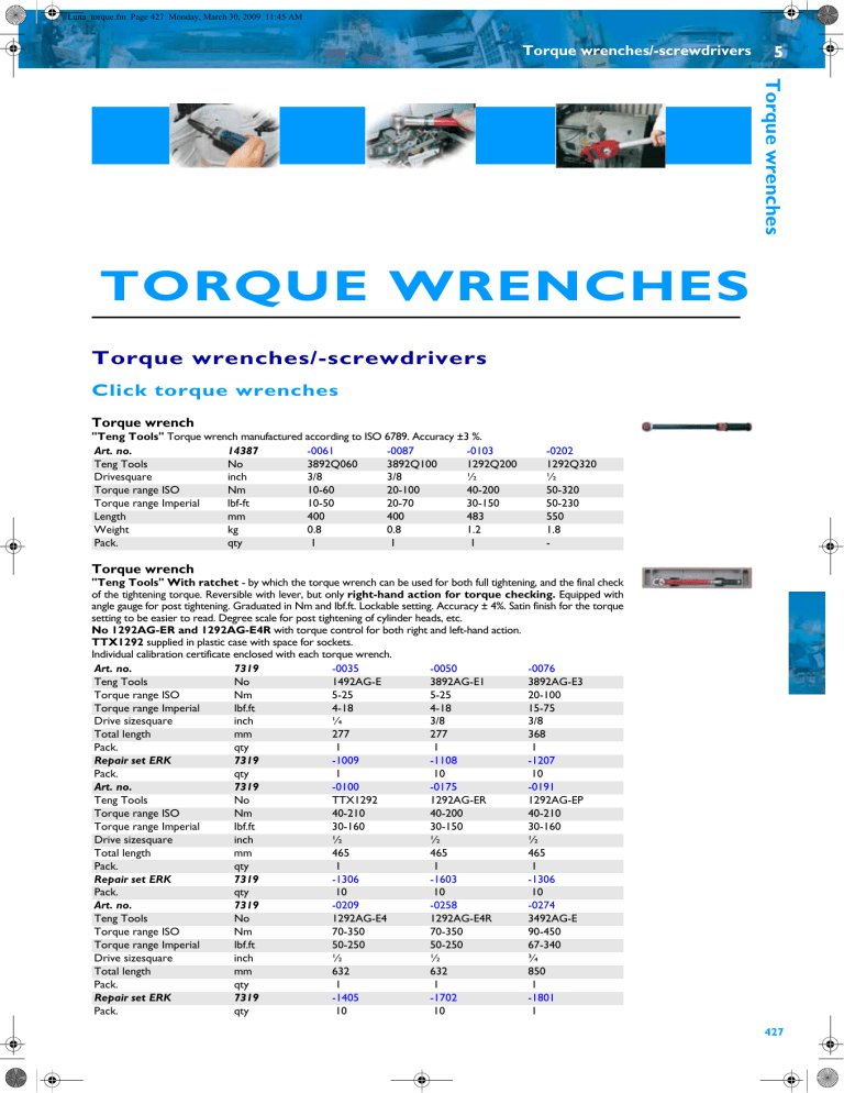 Chapter 05 Torque wrenches Manualzz