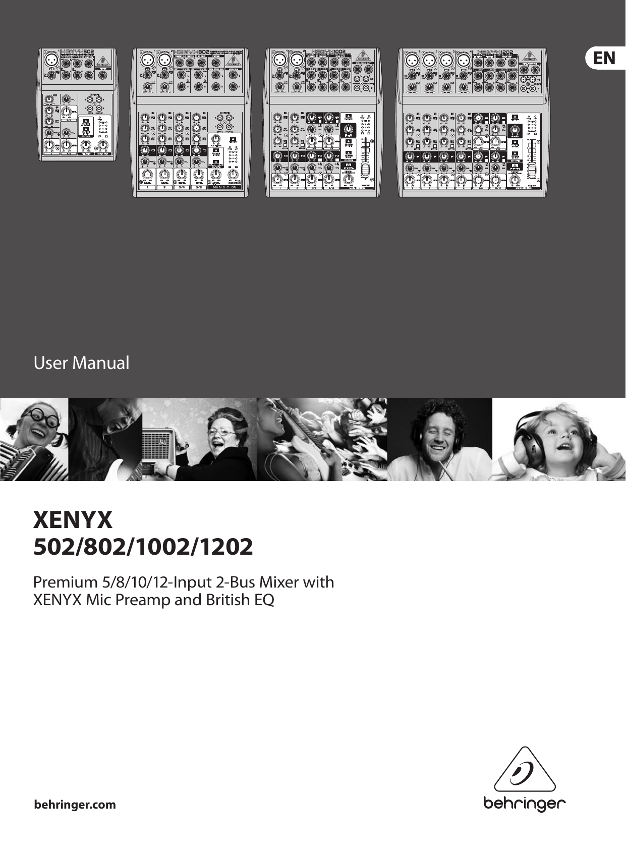 xenyx 502/802/1002/1202 | Manualzz