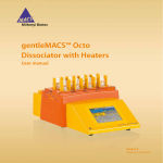 Miltenyi Biotec gentleMACS: AI Chat &amp; PDF Access