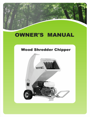 wood chipper manual_EN | Manualzz
