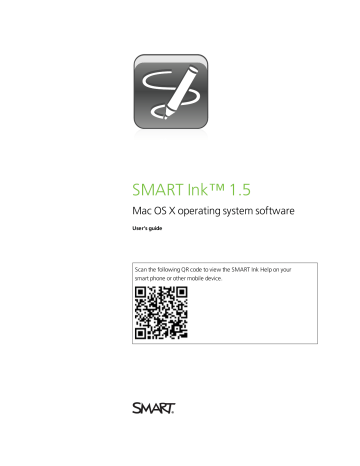Smart Ink Annotation Software SMART Technologies Ink 1 User guide | Manualzz