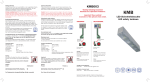 KMB003 LED safety luminare Instruction Manual
