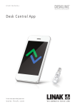 LINAK Desk Control App User manual