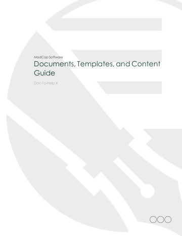 Doc To Help Documents Templates And Manualzz