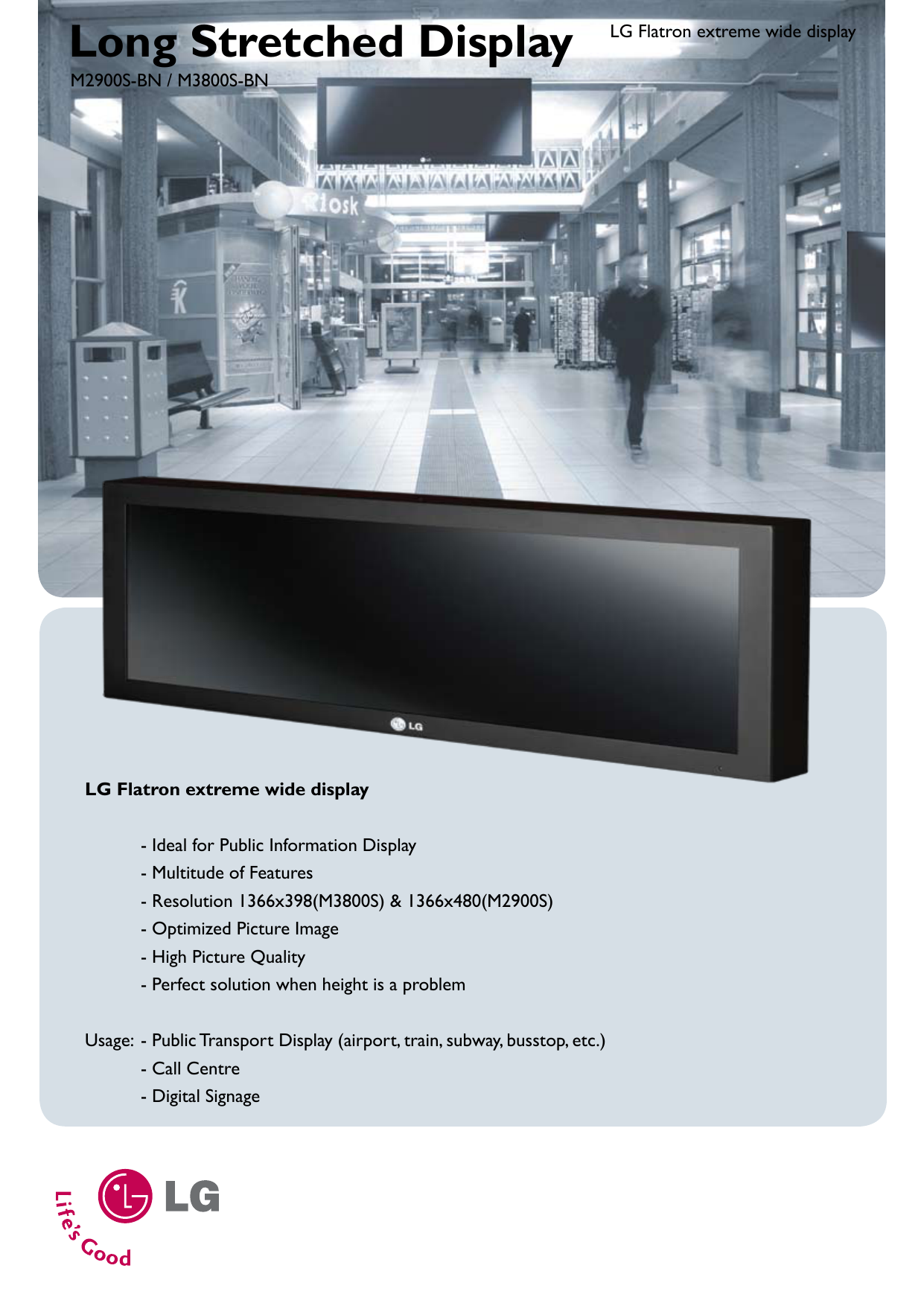LG M2900S-BN Specification | Manualzz