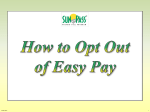 SunPass Easy Pay User Manual: AI Chat &amp; PDF Access