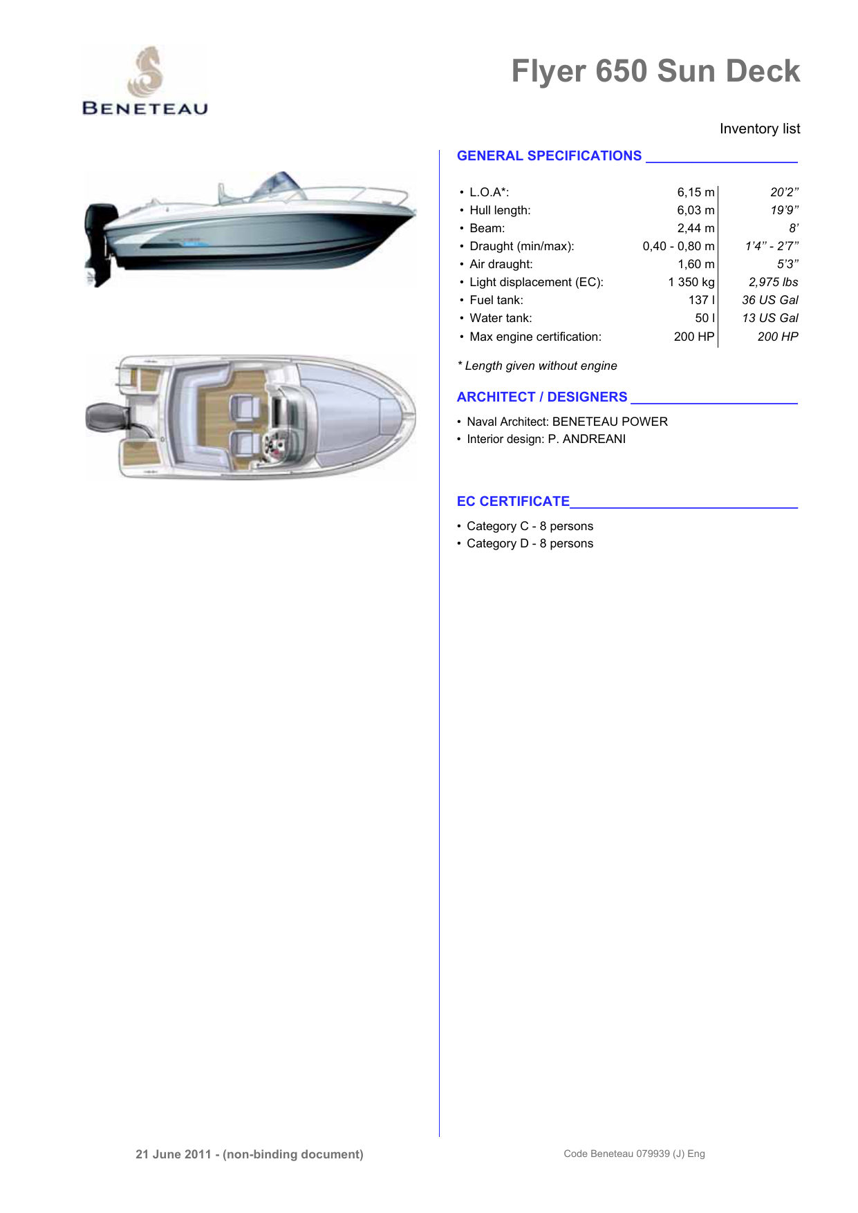Flyer 650 Sun Deck Manualzz