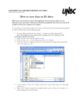 UNBC Save Data on H: Drive + AI Chat &amp; PDF Access