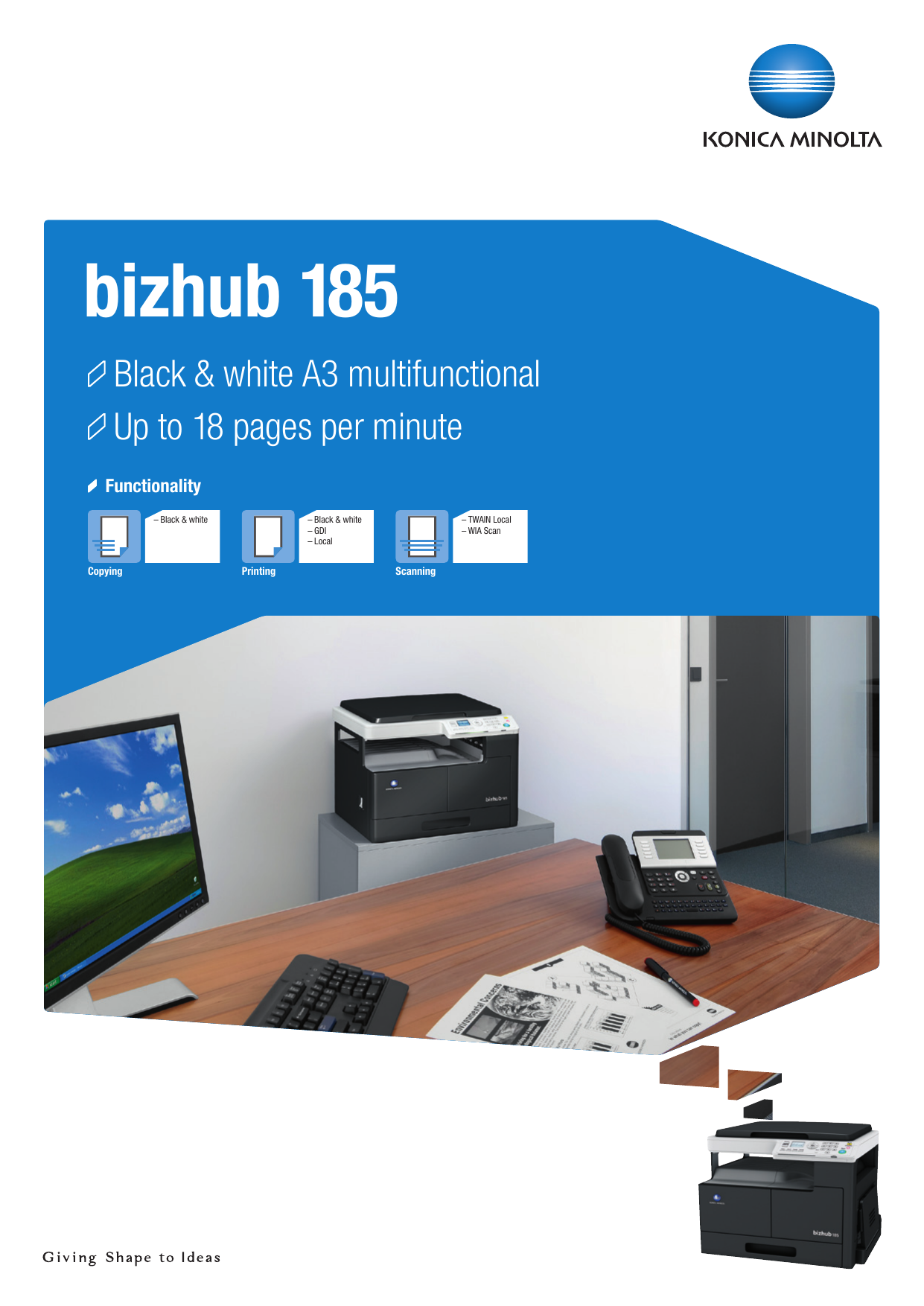 bizhub 185 - Birotehnika | Manualzz