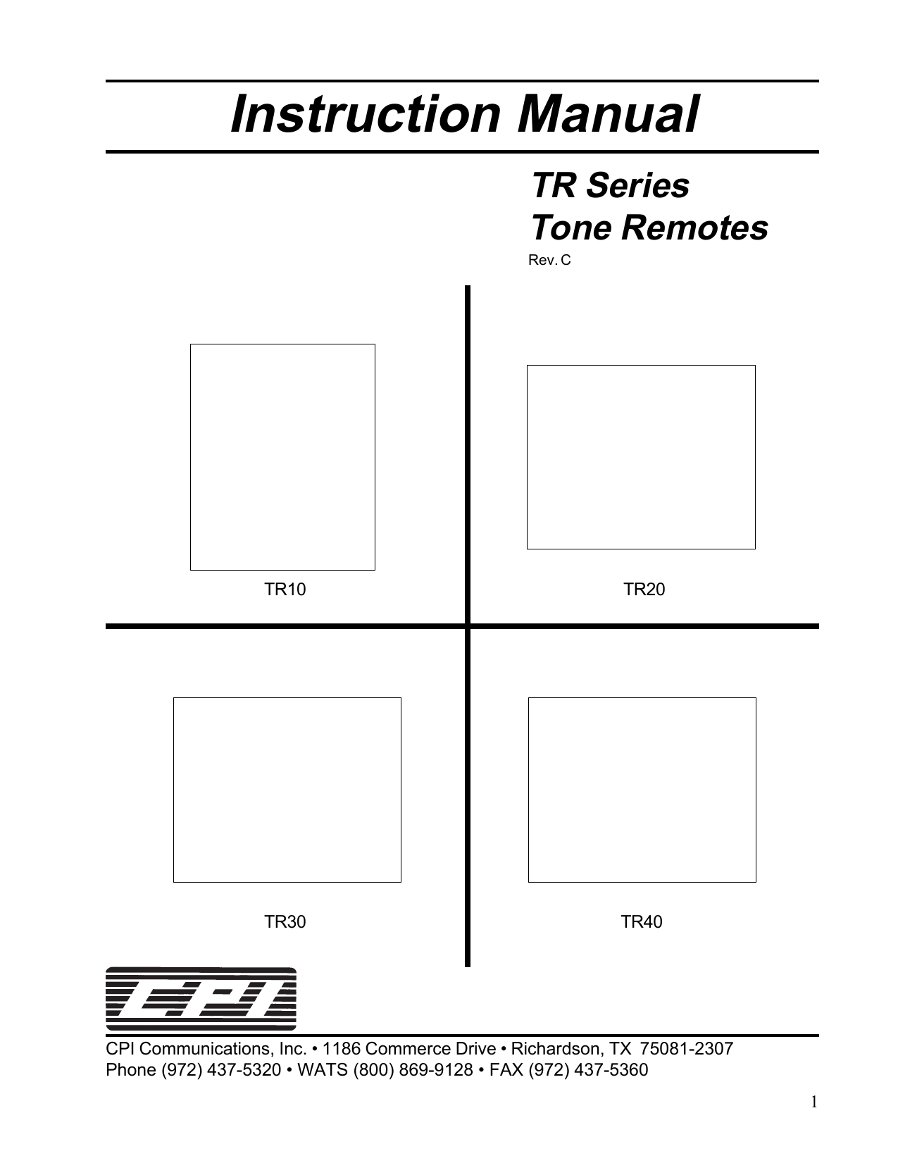 cpi-instruction-manual-manualzz