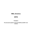 MGL Avionics iEFIS Navigation Owner's Manual