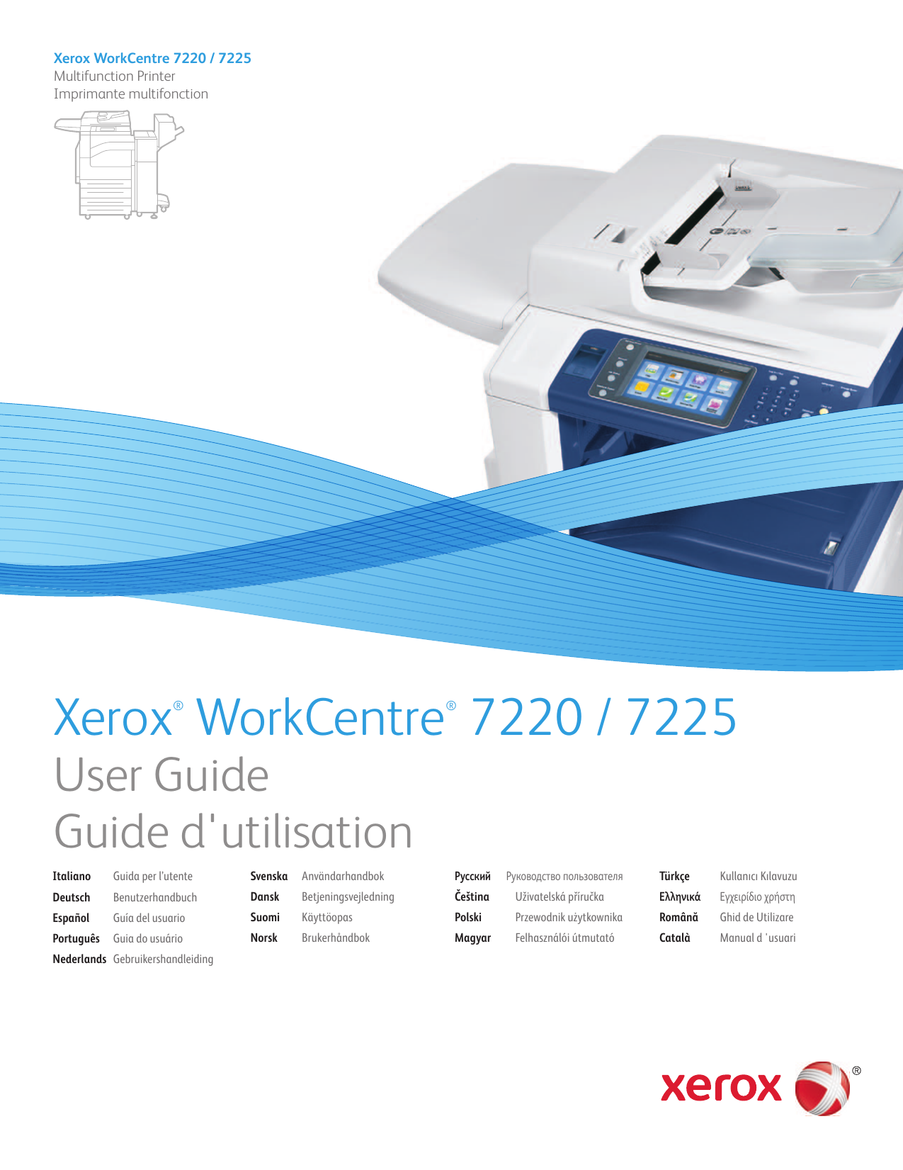 WorkCentre 7220/7225 Multifunction Printer | Manualzz