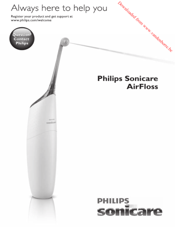 Philips Sonicare AirFloss | Manualzz