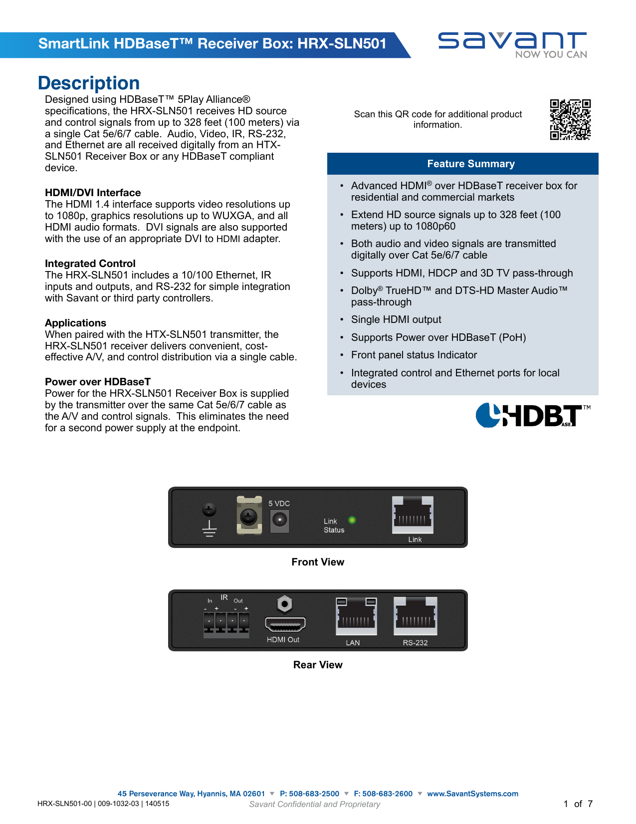 009 1032 03 Hrx Sln501 Tech Spec Manualzz