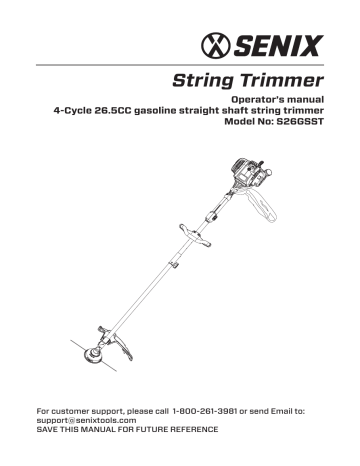 String Trimmer | Manualzz
