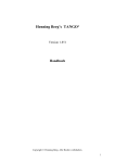 Software TANGO&sup2; Handbuch