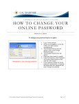 CAL MARITIME Password Change Instructions | AI Chat &amp; PDF Access