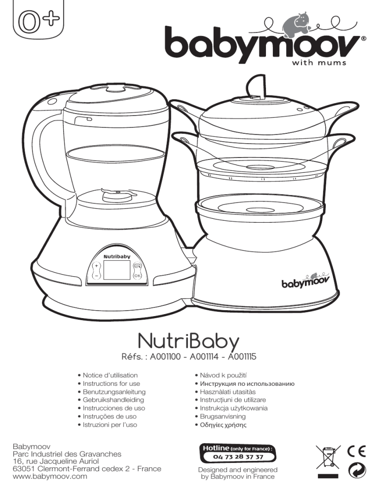 Babymoov Nutribaby Cream A Nutribaby Manual Do Proprietario Manualzz