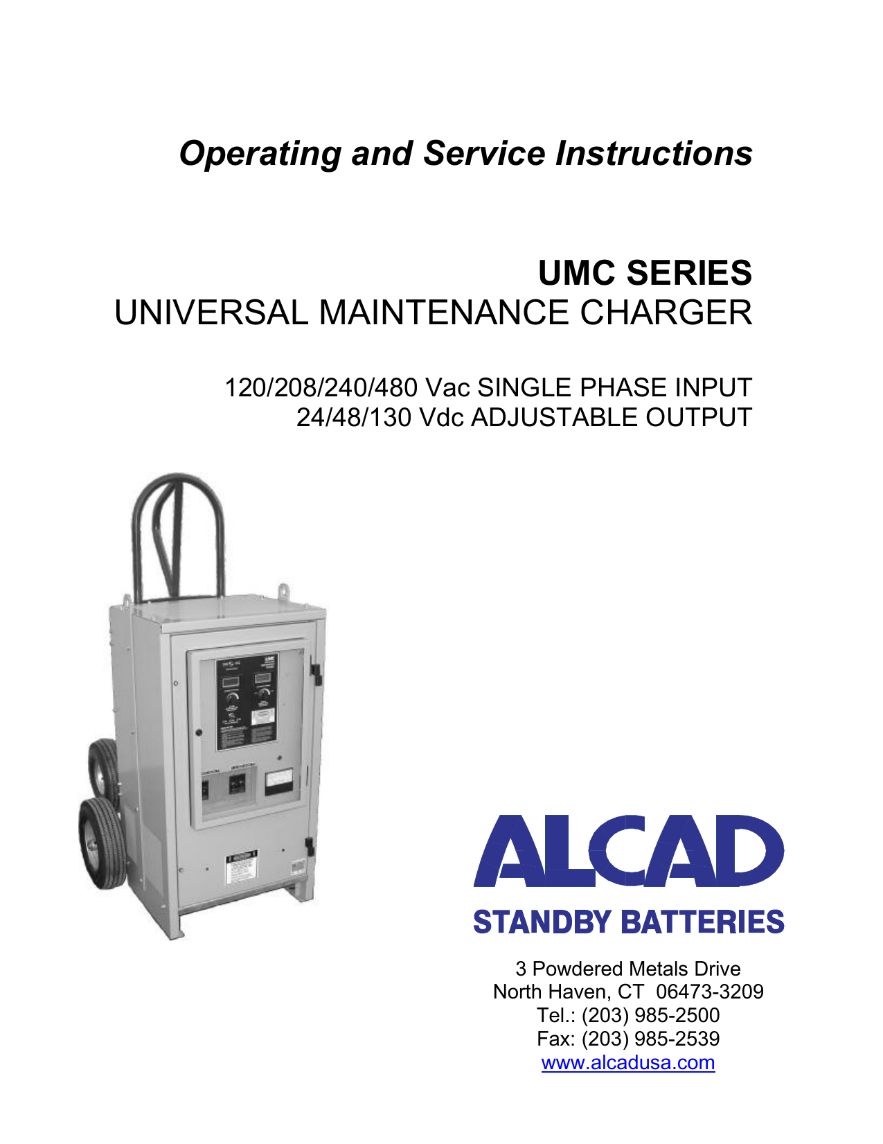 Operating And Service Instructions Umc Series Manualzz