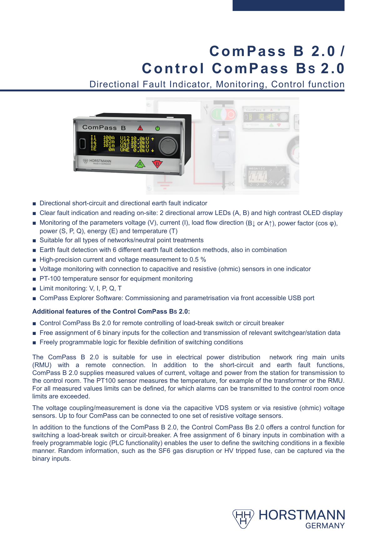 ComPass B 2.0 / Control ComPass BS 2.0 | Manualzz