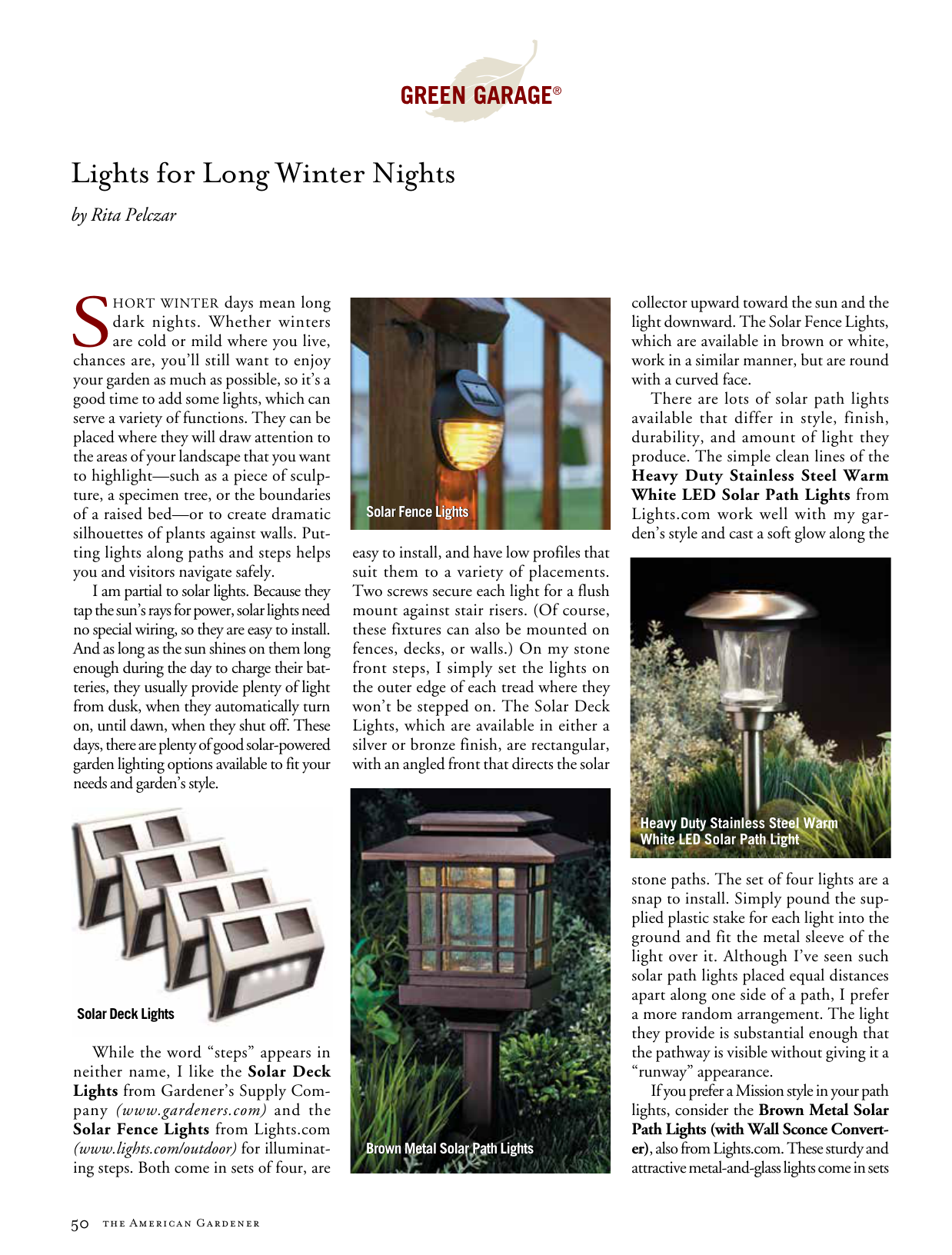 Lights For Long Winter Nights Manualzz Com