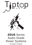 Tiptop Audio ZEUS Series User Manual