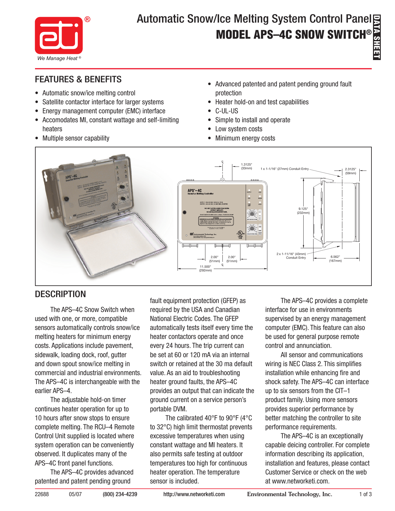 Automatic Snow Ice Melting System Control Panel Manualzz
