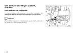 Diesel Engine X 20 DTL, Diesel Engine Y 20 DTH User Manual