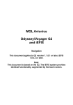 Navigation System Odyssey/Voyager G2, Navigation System iEFIS User Manual