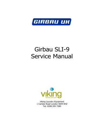 Girbau SLI-9 Service Manual | Manualzz