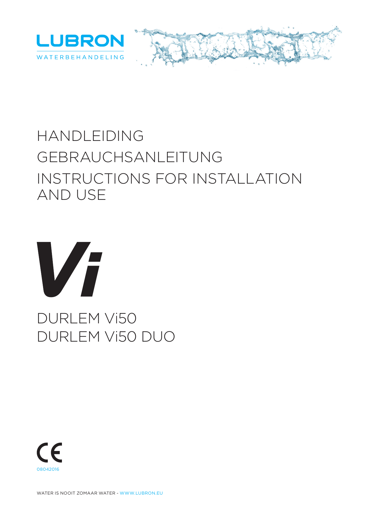 Handleiding Durlem Vi50 En Vi50 Duo Manualzz