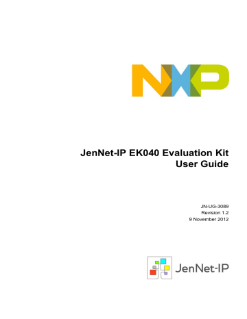 JenNet-IP EK040 Evaluation Kit User Guide | Manualzz