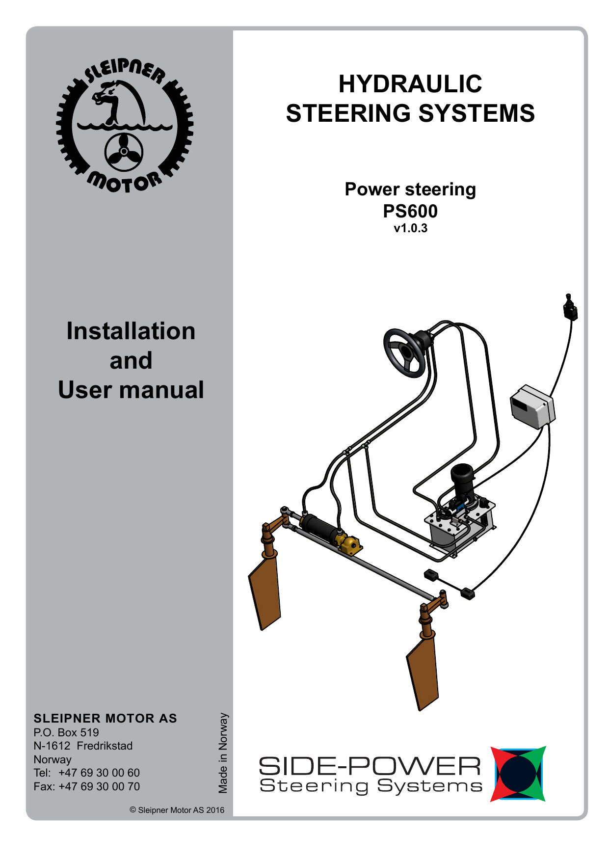 Hydraulic Steering Systems Installation Manualzz