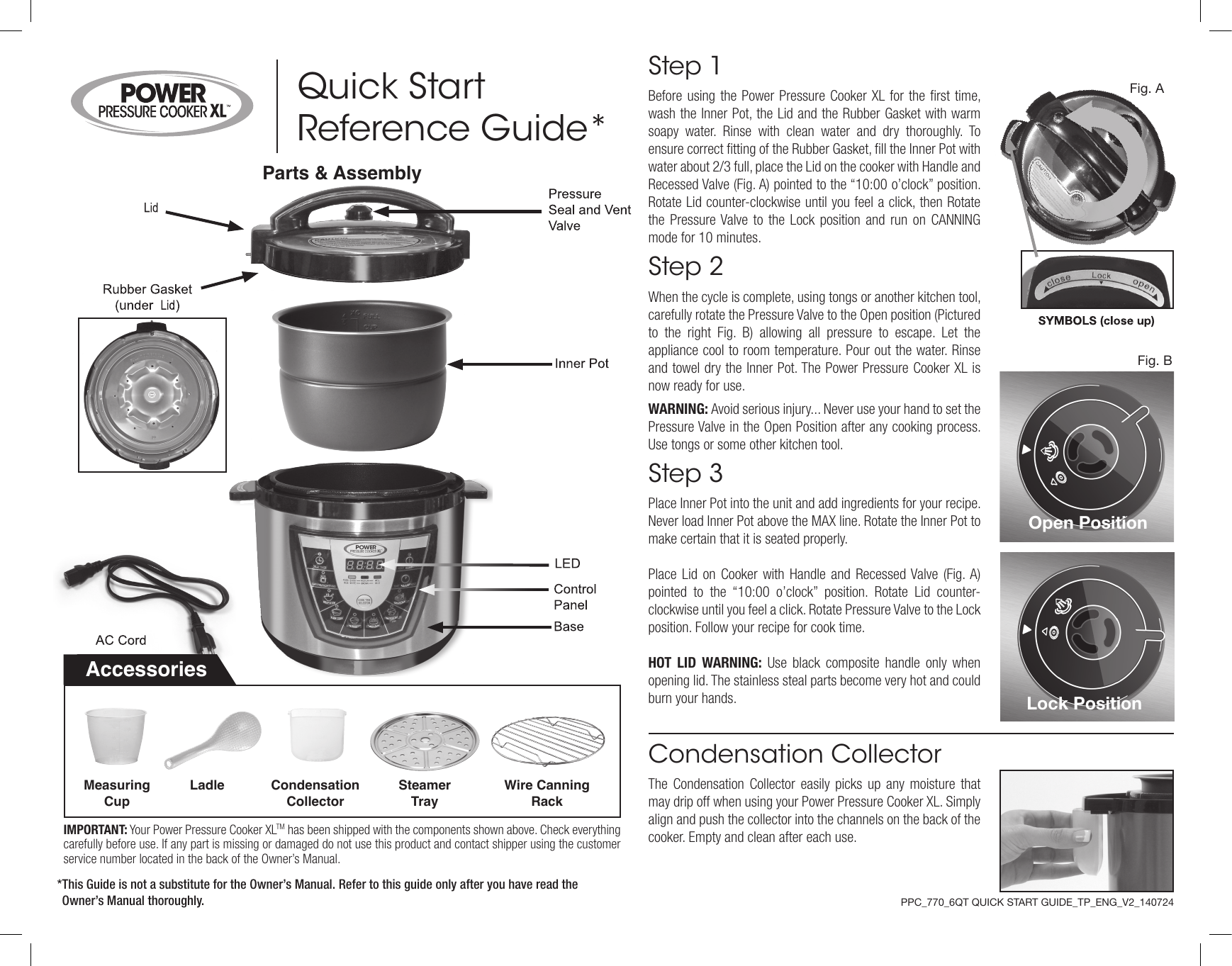 Power Cooker Manual: Quick Start Guide & Instructions