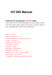 XYZ 26 S Service Manual