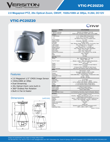 VTIC-PC20Z20 VTIC-PC20Z20 | Manualzz