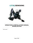 Backhoe BH6600, Backhoe BH7600 Operation &amp; Installation Manual