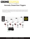 CrimeStopper Door Triggers Manual: AI Chat &amp; PDF