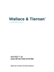 Acutec 35 Gas Detection System Instruction Manual