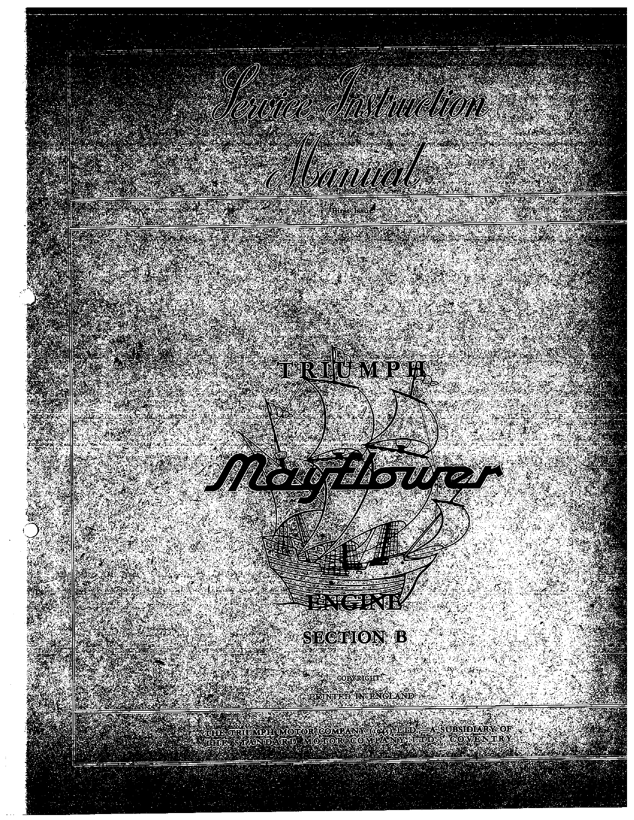 Triumph Mayflower service manual | l-electrical-19.pdf