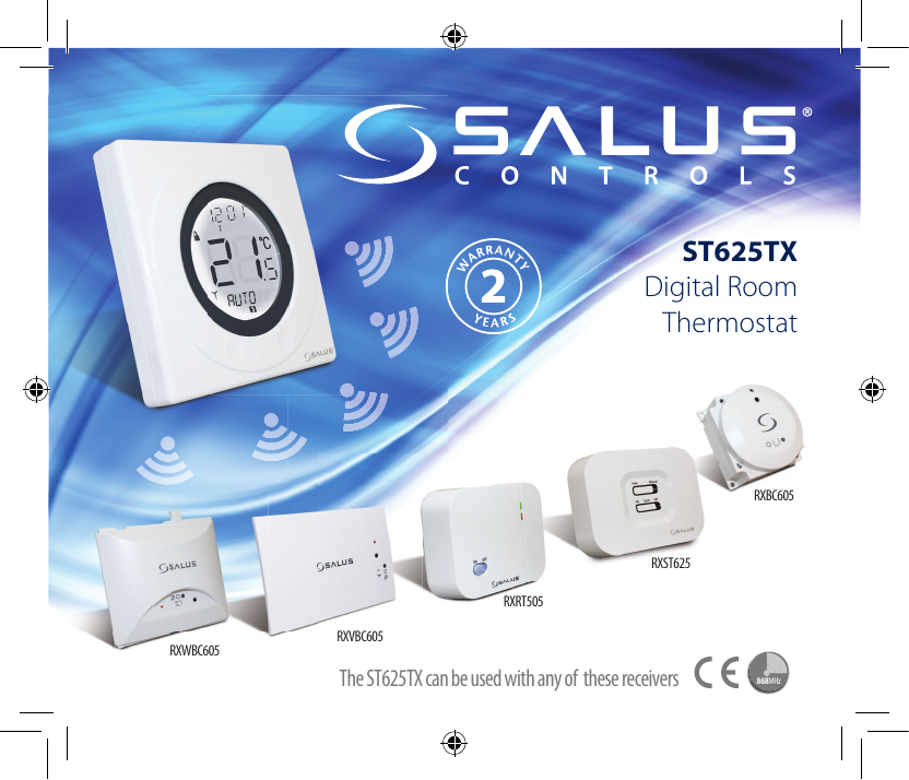 Salus ST625TX Instruction manual | Manualzz