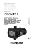 Calpeda IDROMAT 3: AI Чат и PDF Документ