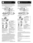 UK VIZION I-A 3AAA eLED Headlamp Operating Instructions
