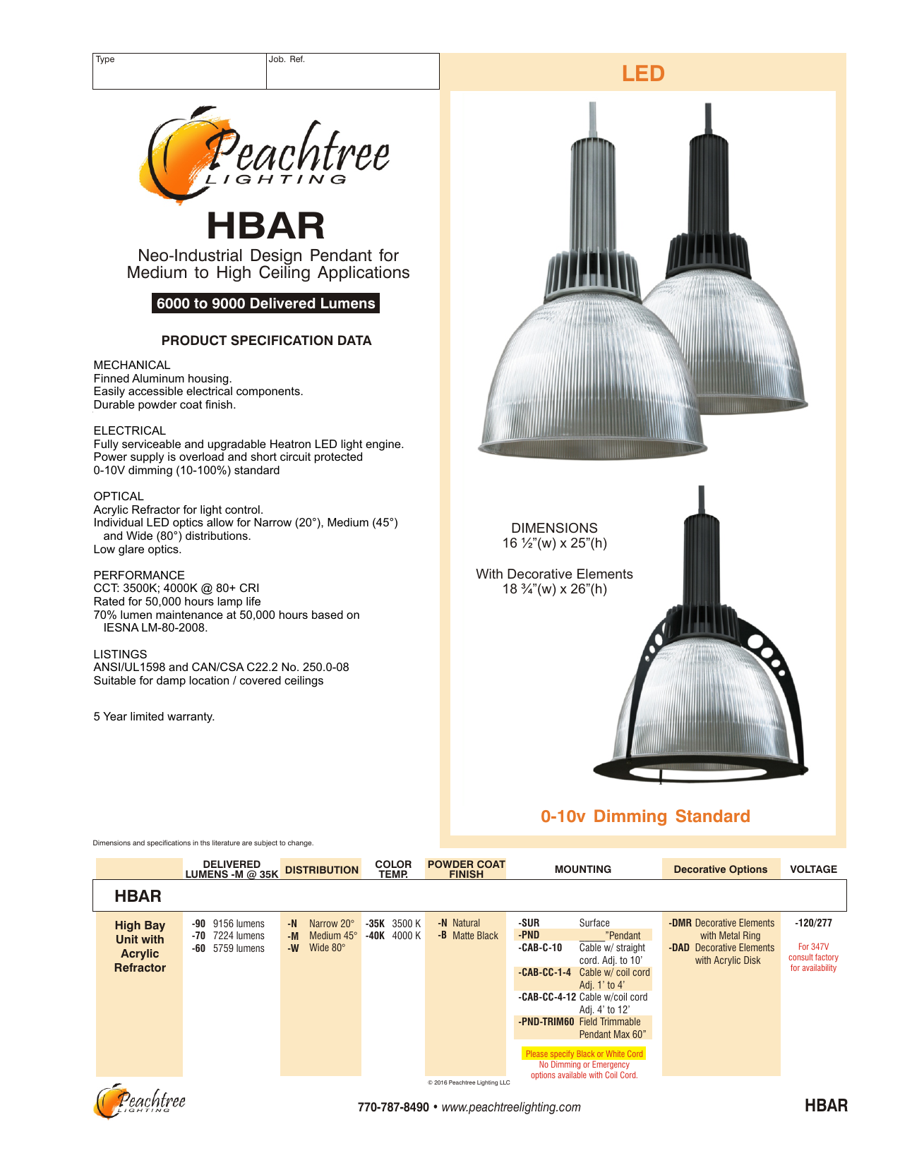 Hbar Peachtree Lighting Manualzz Hbar Peachtree Lighting Manualzz