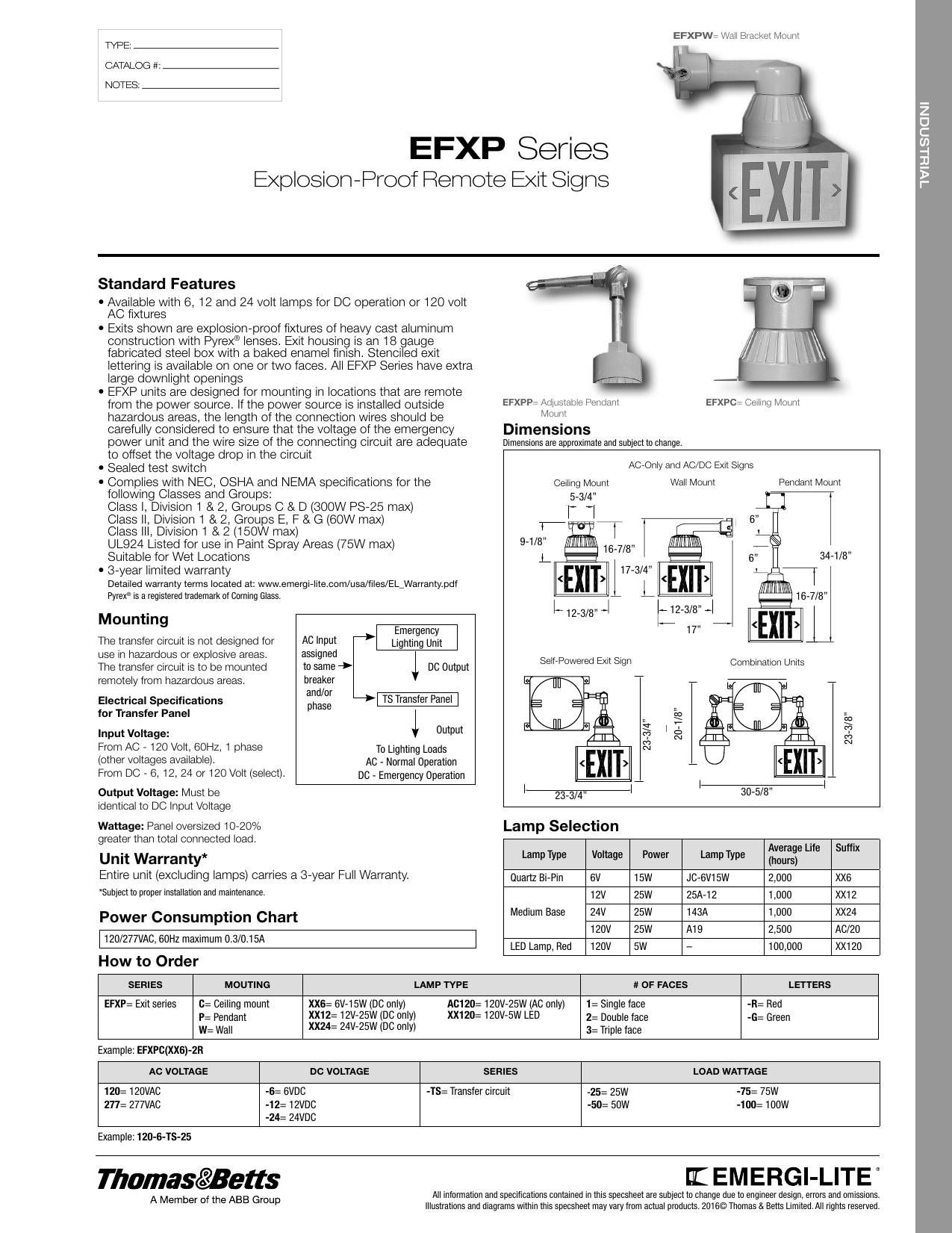 Efxp Series Emergi Lite Manualzz