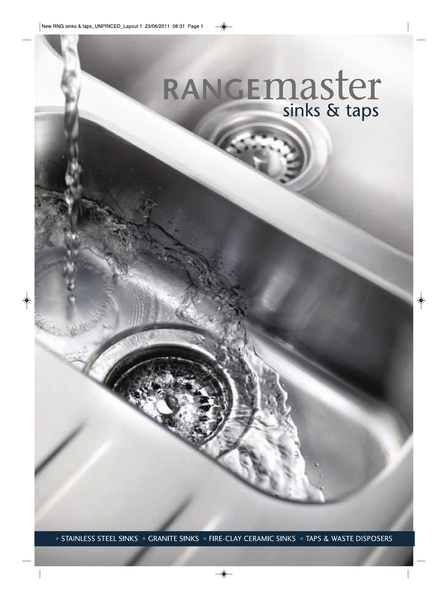 Rangemaster Kitchen Sink Waste Disposal Unit WDU500 Suited for British
