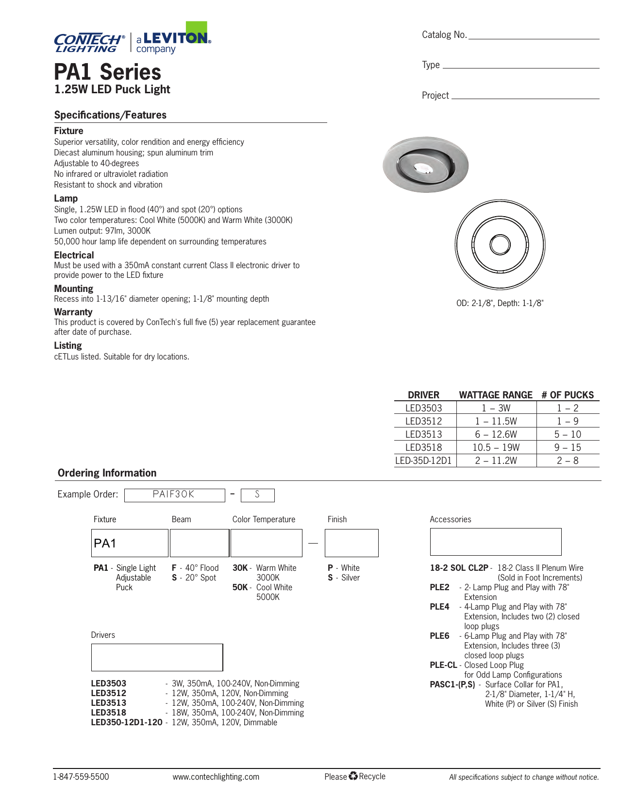 Contech Lighting Rda4l | Shelly Lighting