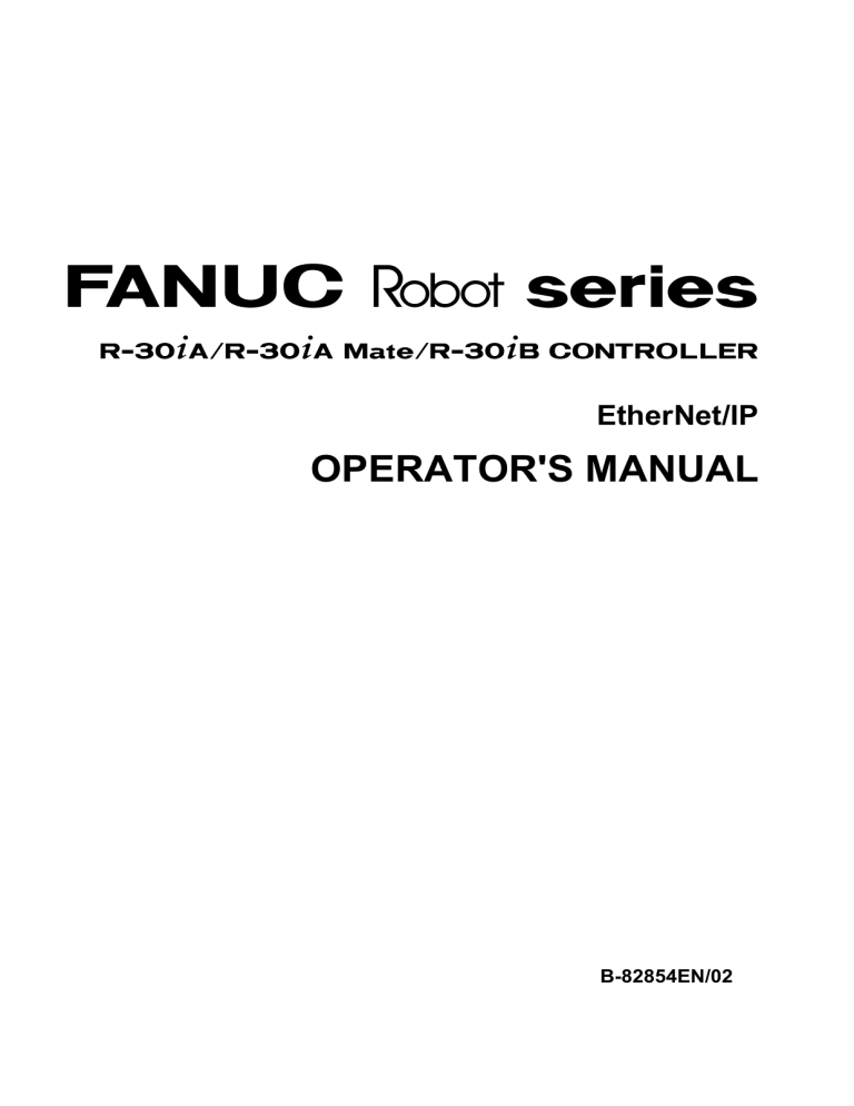 Fanuc Robot Series R 30ia R 30ia Mate R Manualzz