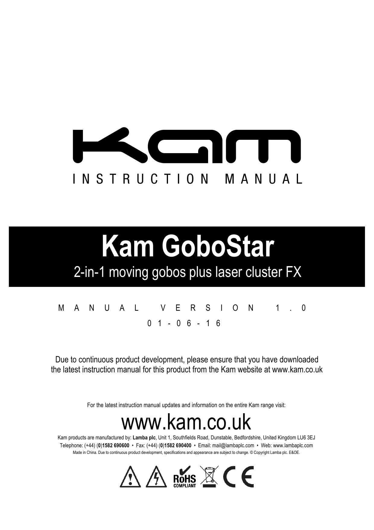 kam gobo star