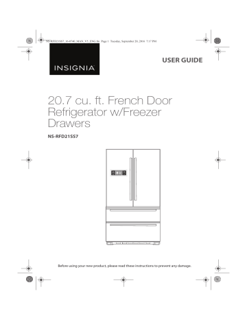 Insignia NS-RFD21SS7 User manual | Manualzz